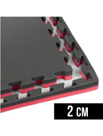 Cvičební podložka s certifikátem bezpečnosti - Puzzle 1x1m - Tatami 2 cm Cvičební podložka s certifikátem bezpečnosti - Puzzle 1x1m - Tatami 2 cm