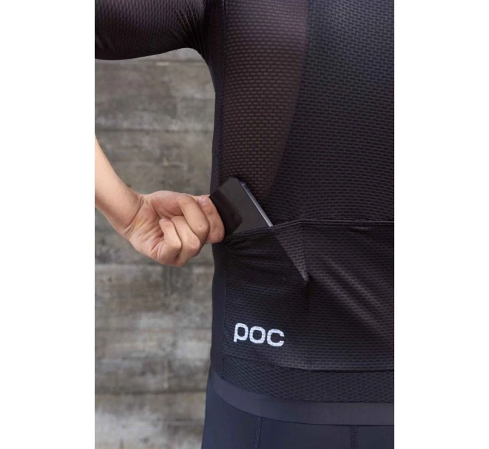 Cyklistický dres POC M's Air Jersey černý Cyklistický dres POC M's Air Jersey černý