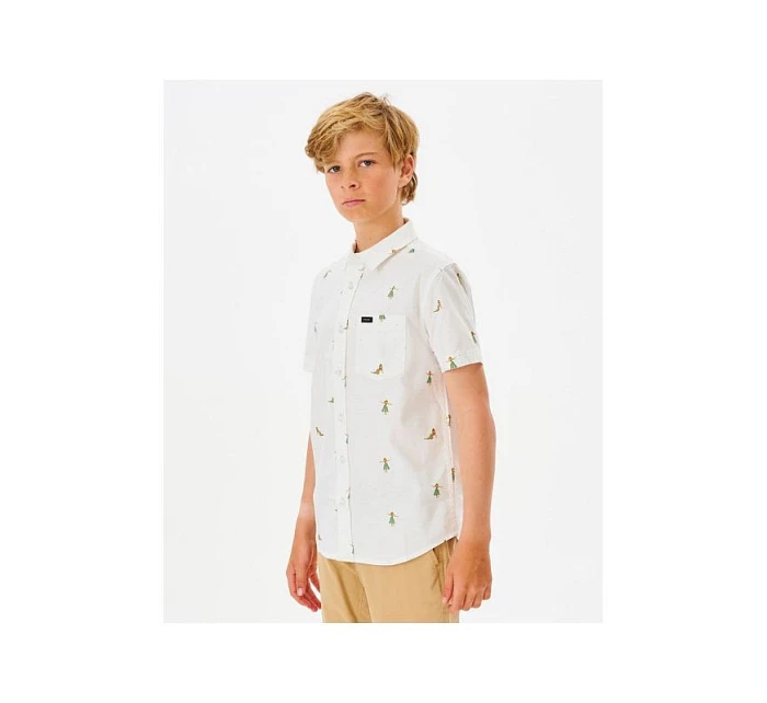 RIP CURL Hula Breach Shirt -Boy white RIP CURL Hula Breach Shirt -Boy white