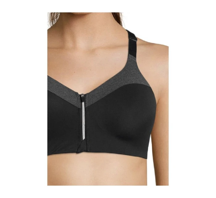 CASALL Sportovní podprsenka se zipem vpředu šedá CASALL Sportovní podprsenka se zipem vpředu šedá