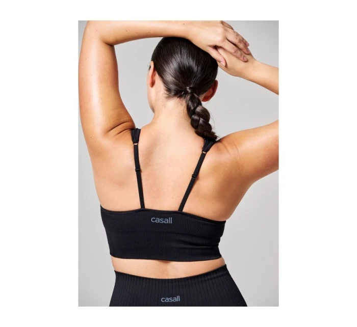 Bezešvá model 21446621 sportovní podprsenka černá - Casall Bezešvá model 21446621 sportovní podprsenka černá - Casall