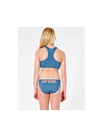RIP CURL Surf Revival Bikini Crop Set - Dívka - modrý RIP CURL Surf Revival Bikini Crop Set - Dívka - modrý