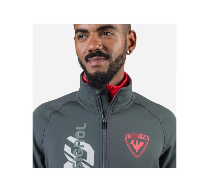 Rossignol New Hero Classique Clim mikina šedá Rossignol New Hero Classique Clim mikina šedá