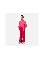 Rossignol Jr Strawpile Fleece Fz mikina růžová Rossignol Jr Strawpile Fleece Fz mikina růžová