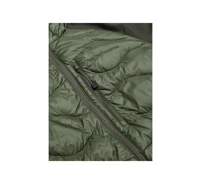 Bunda Performance M model 22052540 Down Hybrid Hood Green - Peak Bunda Performance M model 22052540 Down Hybrid Hood Green - Peak