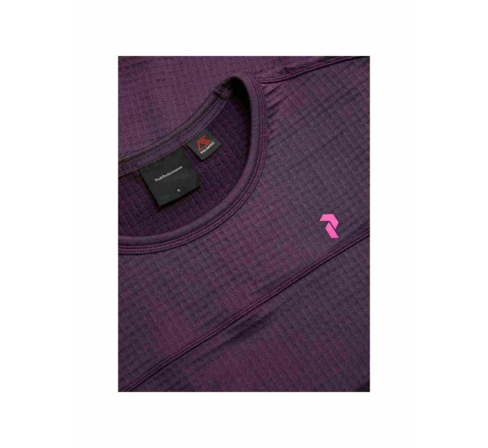 Mikina Peak Performance W Trail Polartec Crew fialová Mikina Peak Performance W Trail Polartec Crew fialová