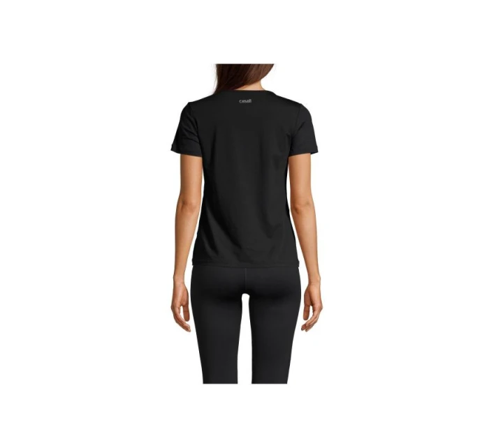 CASALL Essential Mesh Detail Tee černá CASALL Essential Mesh Detail Tee černá