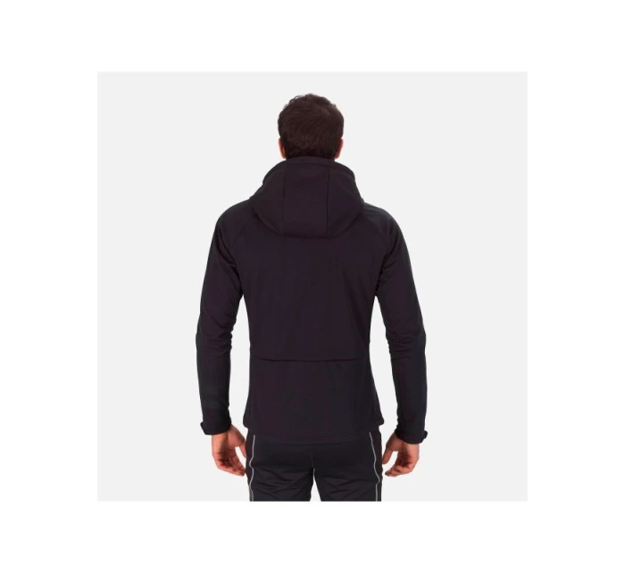 Kurtka ROSSIGNOL Softshell Hoodie Jkt czarny pánské Kurtka ROSSIGNOL Softshell Hoodie Jkt czarny pánské