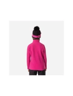 Bluza Rossignol Girl 1/2 Zip Fleece różowy