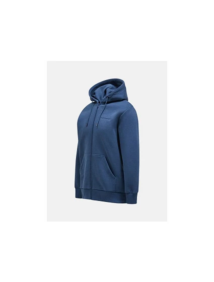 Bluza Peak Performance M Original Small Logo Zip niebieski