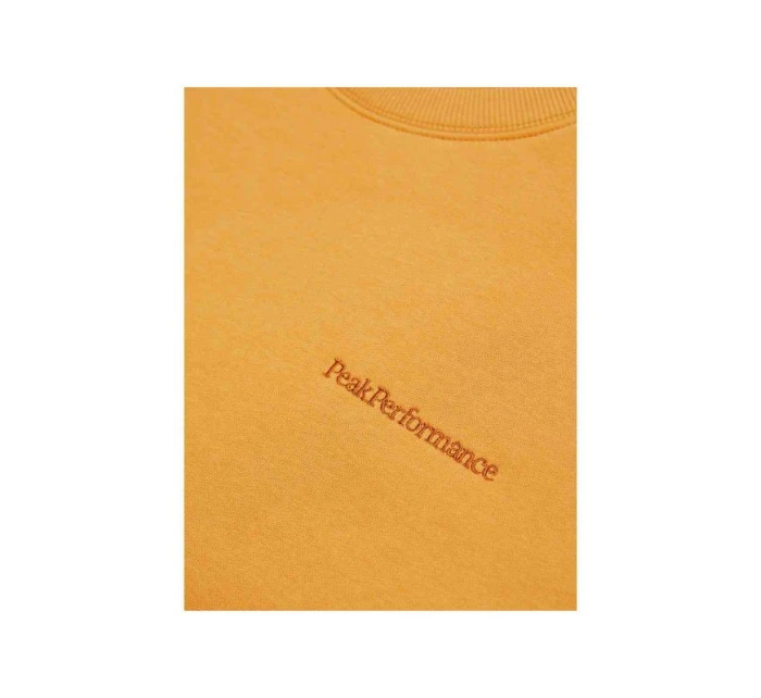 Peak Performance M Original Small Logo Cre orange mikina Peak Performance M Original Small Logo Cre orange mikina