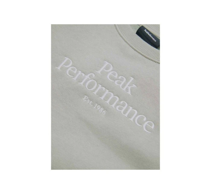 Bluza Peak Performance Jr Original Crew zielony Bluza Peak Performance Jr Original Crew zielony