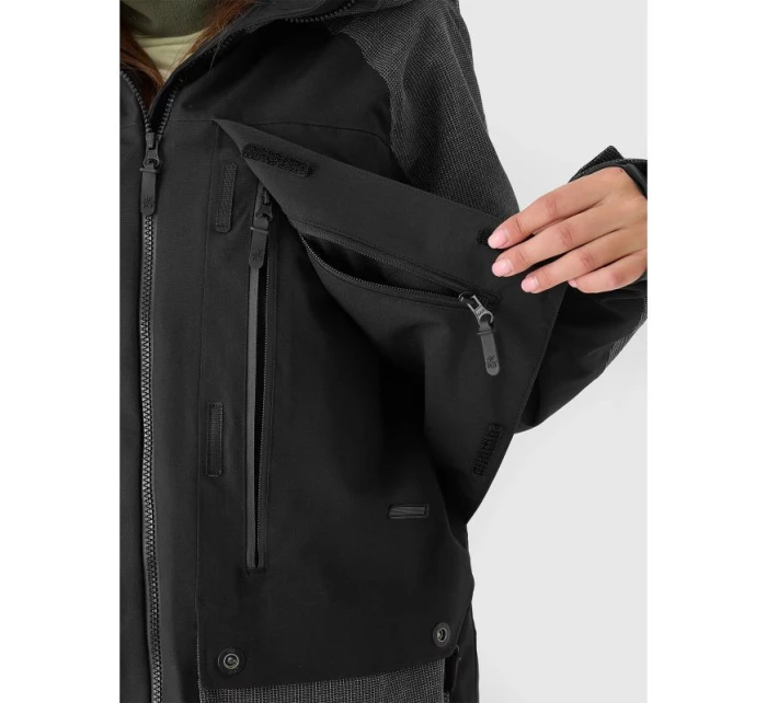 Dámská snowboardová bunda s membránou 10000 4F 4FWAW24TTJAF587-20S Dámská snowboardová bunda s membránou 10000 4F 4FWAW24TTJAF587-20S