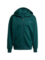 Pánská mikina ALL Fleece FullZip zelená pánská model 21493229 - ADIDAS