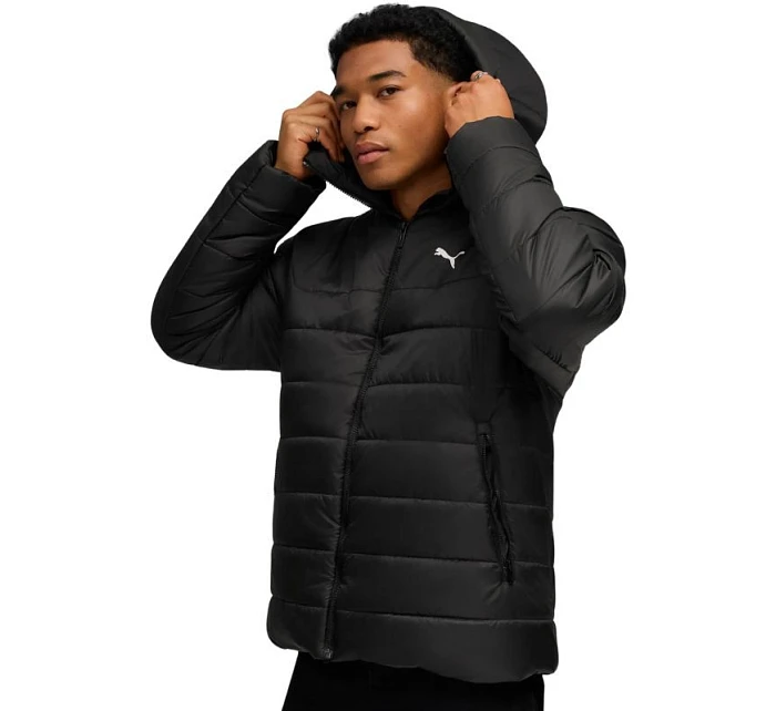 Pánská bunda ESS s kapucí černá 01 pánské model 21716948 - Puma Pánská bunda ESS s kapucí černá 01 pánské model 21716948 - Puma