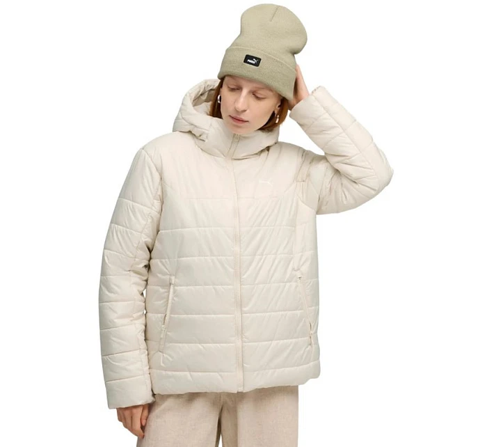 Dámská bunda ESS s kapucí a v barvě ecru model 21716987 - Puma Dámská bunda ESS s kapucí a v barvě ecru model 21716987 - Puma