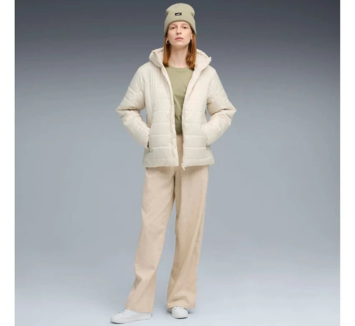 Dámská bunda ESS s kapucí a v barvě ecru model 21716987 - Puma Dámská bunda ESS s kapucí a v barvě ecru model 21716987 - Puma