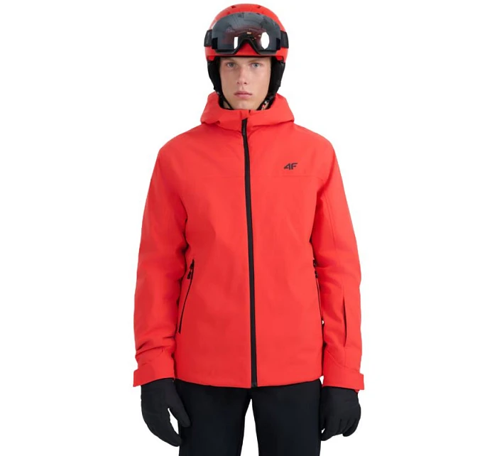 Pánská lyžařská bunda 4F M0787 červená 4FWAW25TTJAM0787 62S pánské Pánská lyžařská bunda 4F M0787 červená 4FWAW25TTJAM0787 62S pánské
