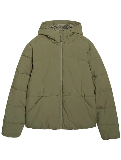 Pánská péřová bunda  khaki WAW25TDJA 43S pánské model 21727034 - 4F