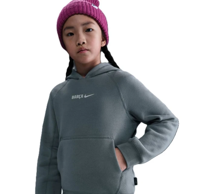 Junior FC Barcelona Air WP mikina s kapucí model 21891500 - NIKE Junior FC Barcelona Air WP mikina s kapucí model 21891500 - NIKE