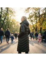 Norsko LONG DB LADY  dámská bunda (WZ5491F/GN) model 21768309 - Geographical Norway