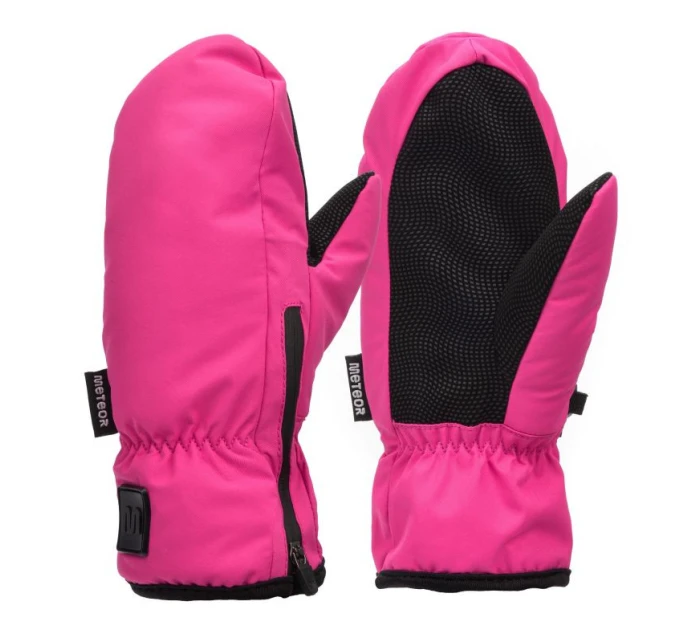 Zimní rukavice Meteor Juna XS růžová/černá Zimní rukavice Meteor Juna XS růžová/černá