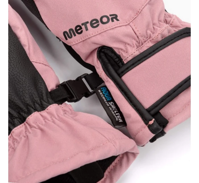 Zimní rukavice Meteor Hazy M růžová/černá Zimní rukavice Meteor Hazy M růžová/černá