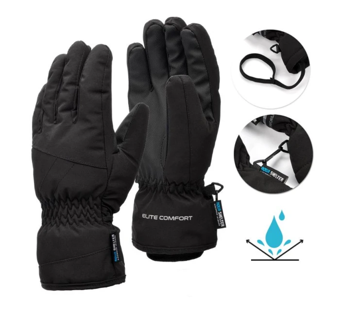 Zimní rukavice Meteor Nevis XL černé Zimní rukavice Meteor Nevis XL černé