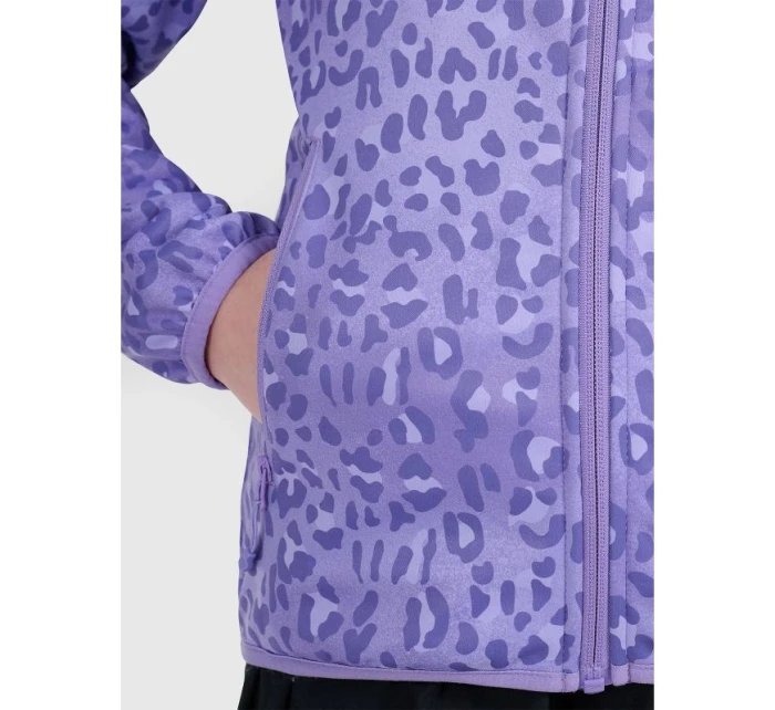 Dívčí větruodolná softshellová bunda s membránou 5000 4F 4FJRAW25TSOFF507-90A Dívčí větruodolná softshellová bunda s membránou 5000 4F 4FJRAW25TSOFF507-90A