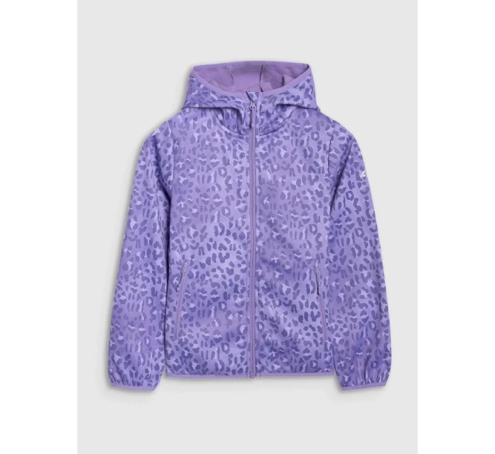 Dívčí větruodolná softshellová bunda s membránou 5000 4F 4FJRAW25TSOFF507-90A Dívčí větruodolná softshellová bunda s membránou 5000 4F 4FJRAW25TSOFF507-90A