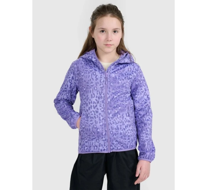 Dívčí větruodolná softshellová bunda s membránou 5000 4F 4FJRAW25TSOFF507-90A Dívčí větruodolná softshellová bunda s membránou 5000 4F 4FJRAW25TSOFF507-90A