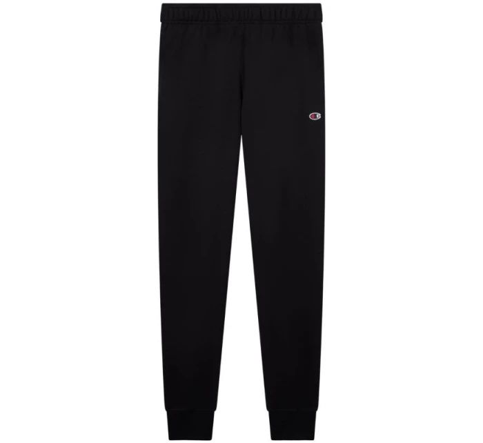 Champion Pánské kalhoty s žebrovanými manžetami černé 220299 KK001 Champion Pánské kalhoty s žebrovanými manžetami černé 220299 KK001