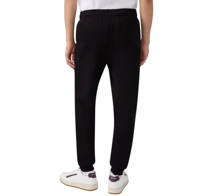 Champion Pánské kalhoty s žebrovanými manžetami černé 220299 KK001 Champion Pánské kalhoty s žebrovanými manžetami černé 220299 KK001