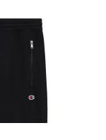 Champion Pánské kalhoty s žebrovanými manžetami černé 220300 KK001 Champion Pánské kalhoty s žebrovanými manžetami černé 220300 KK001