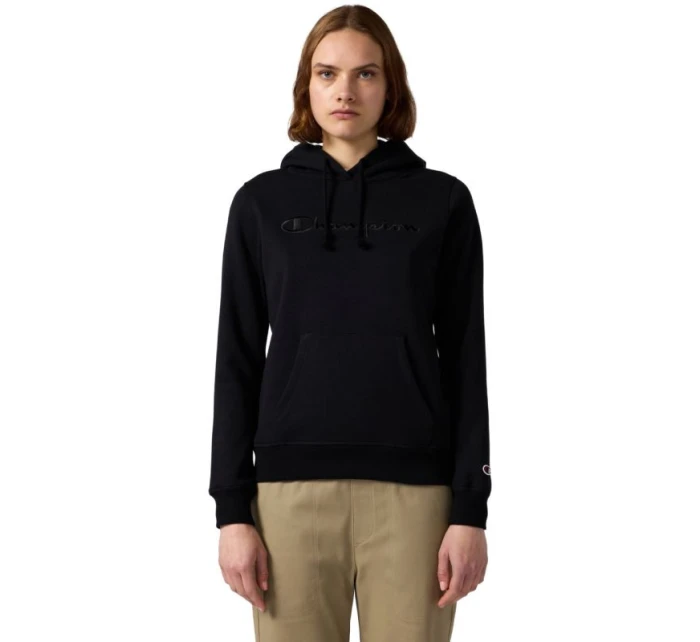 Dámská mikina s kapucí Champion černá 118379 KK001 Dámská mikina s kapucí Champion černá 118379 KK001