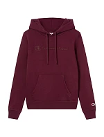 Dámská mikina s kapucí bordó model 21812384 - CHAMPION Dámská mikina s kapucí bordó model 21812384 - CHAMPION