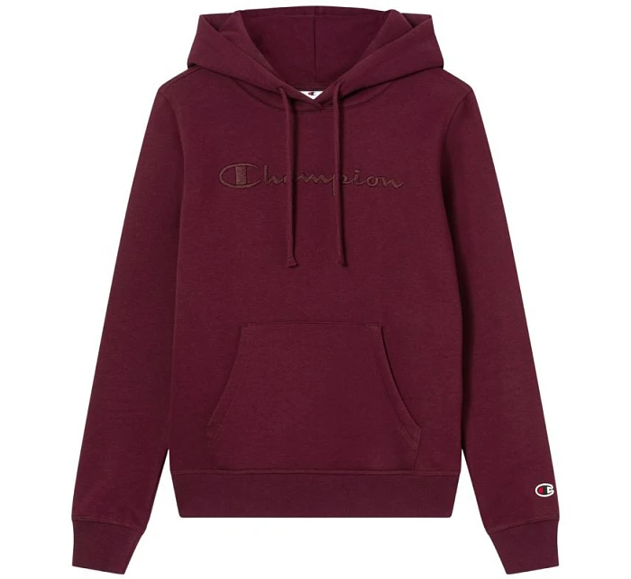 Dámská mikina s kapucí bordó model 21812384 - CHAMPION Dámská mikina s kapucí bordó model 21812384 - CHAMPION
