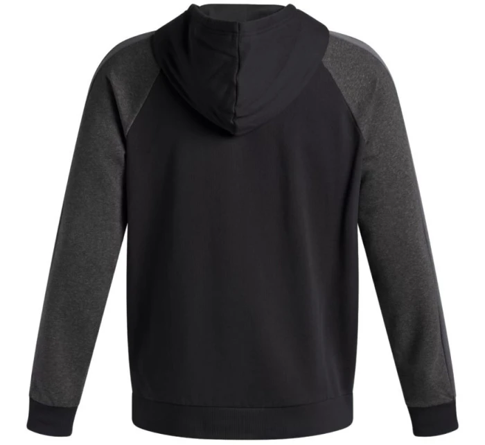 Pánská mikina Under Armour Rival Fleece Colorblock Hoodie black 6003958 001 pánská Pánská mikina Under Armour Rival Fleece Colorblock Hoodie black 6003958 001 pánská