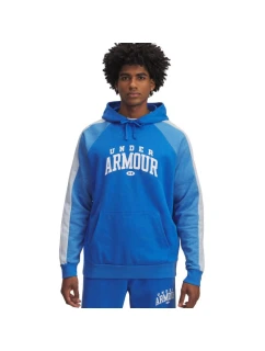 Pánská mikina Under Armour Rival Fleece Colorblock Hoodie blue 6003958 402 pánské
