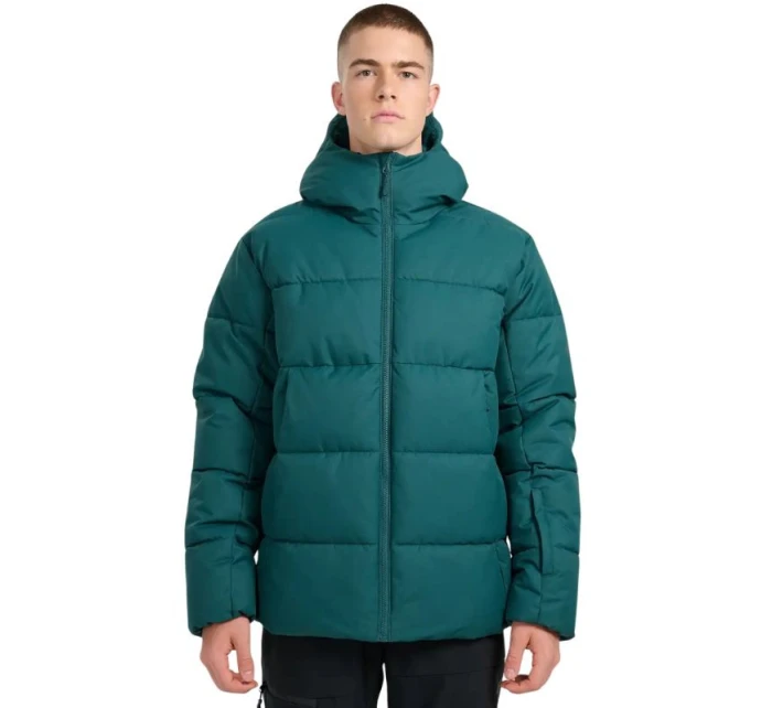 Pánská lyžařská bunda tmavě zelená WAW25TTJA pánské model 21813098 - 4F Pánská lyžařská bunda tmavě zelená WAW25TTJA pánské model 21813098 - 4F