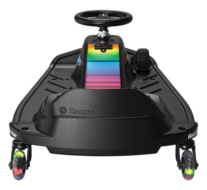 Razor CRAZY CART Shift Lightshow Lithium - Elektrické vozidlo pro driftování Razor CRAZY CART Shift Lightshow Lithium - Elektrické vozidlo pro driftování