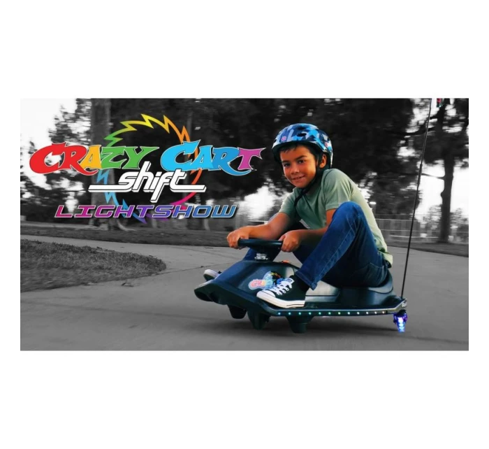 Razor CRAZY CART Shift Lightshow Lithium - Elektrické vozidlo pro driftování Razor CRAZY CART Shift Lightshow Lithium - Elektrické vozidlo pro driftování