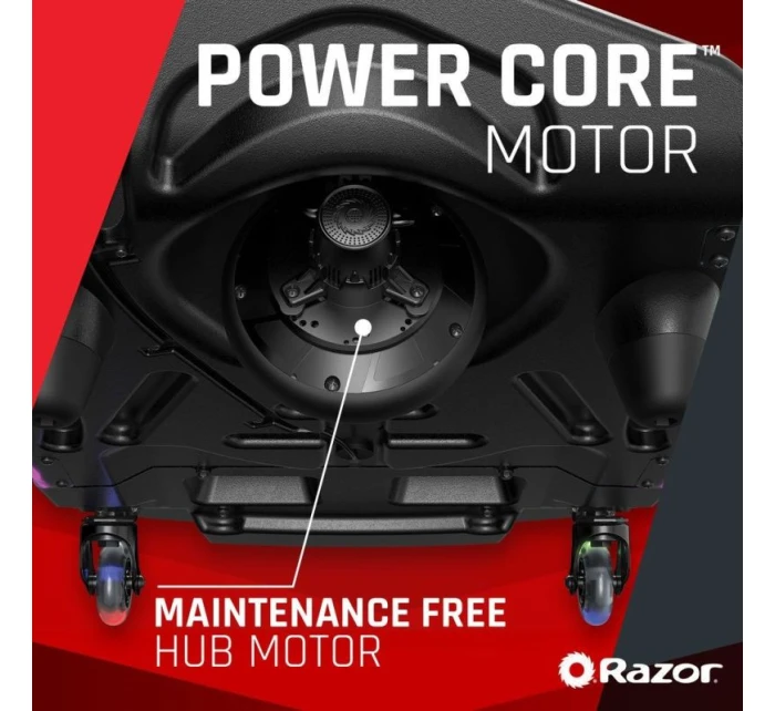 Razor CRAZY CART Shift Lightshow Lithium - Elektrické vozidlo pro driftování Razor CRAZY CART Shift Lightshow Lithium - Elektrické vozidlo pro driftování