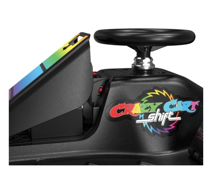 Razor CRAZY CART Shift Lightshow Lithium - Elektrické vozidlo pro driftování Razor CRAZY CART Shift Lightshow Lithium - Elektrické vozidlo pro driftování