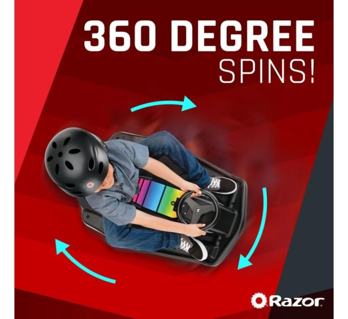 Razor CRAZY CART Shift Lightshow Lithium - Elektrické vozidlo pro driftování Razor CRAZY CART Shift Lightshow Lithium - Elektrické vozidlo pro driftování