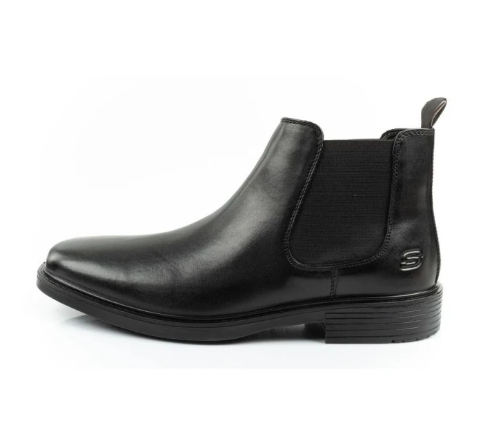 Pánské boty Skechers Miller-Boris sable boots smart leather Pánské boty Skechers Miller-Boris sable boots smart leather