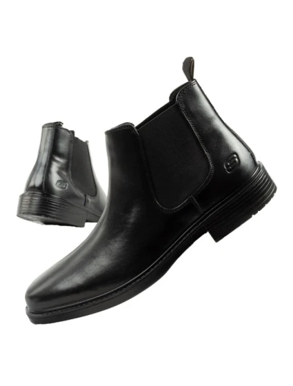 Pánské boty Skechers Miller-Boris sable boots smart leather Pánské boty Skechers Miller-Boris sable boots smart leather