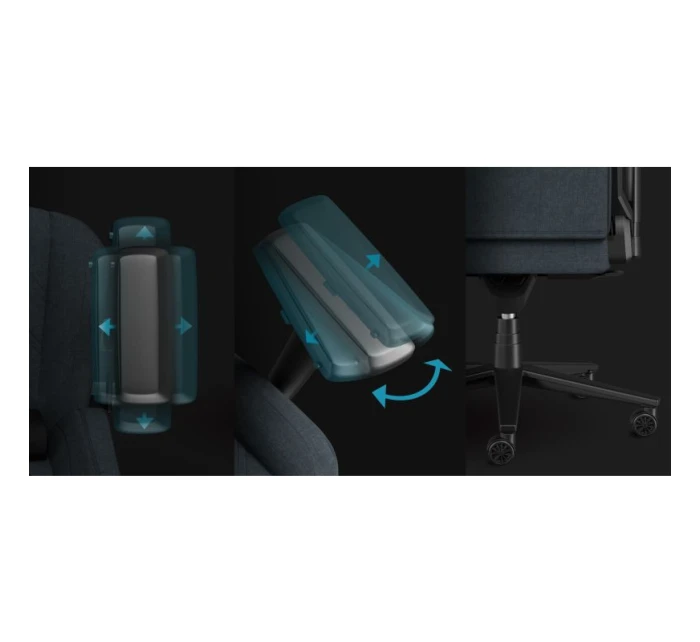 Herní židle GENESIS NFG-2245 Polstrovaný sedák Herní židle GENESIS NFG-2245 Polstrovaný sedák