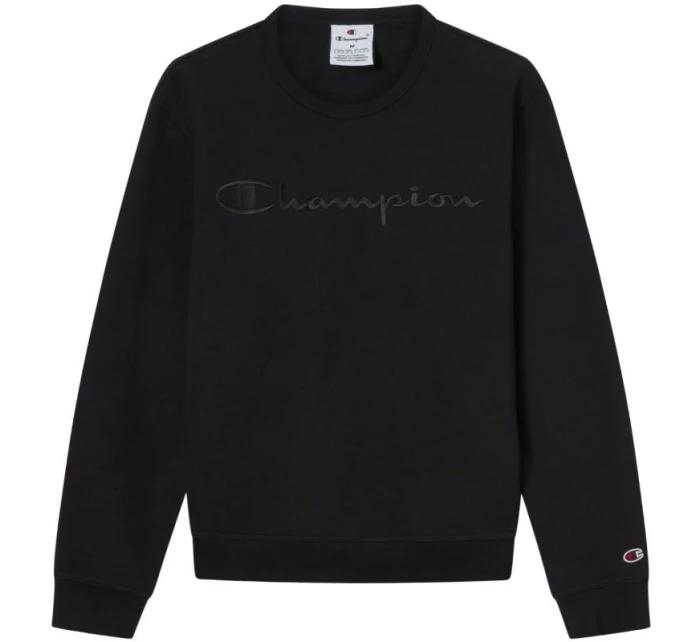 Pánská mikina Champion Crewneck Sweatshirt black 220272 KK001 pánské Pánská mikina Champion Crewneck Sweatshirt black 220272 KK001 pánské