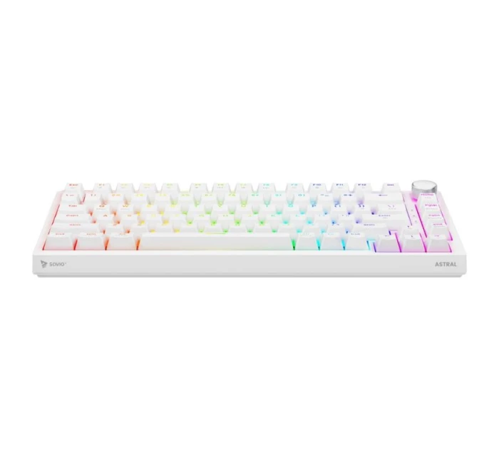 MECHANICKÁ KLÁVESNICE SAVIO ASTRAL WHITE OUTEMU WHITE JADE RGB MECHANICKÁ KLÁVESNICE SAVIO ASTRAL WHITE OUTEMU WHITE JADE RGB